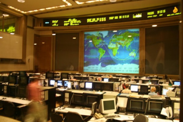 ISS Mission control room